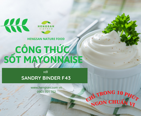 Hướng dẫn làm Sốt Mayonnaise Đặc biệt không cần trứng vẫn ngon chuẩn vị